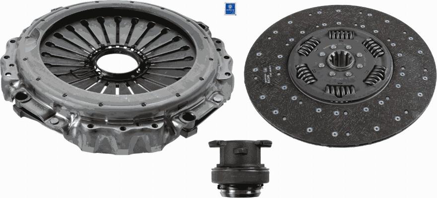 SACHS 3400 700 378 - Clutch Kit car-mod.net