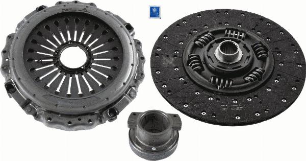 SACHS 3400 700 373 - Clutch Kit car-mod.net