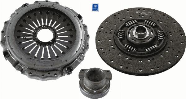 SACHS 3400 700 372 - Clutch Kit car-mod.net