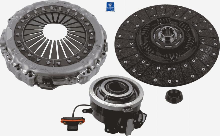 SACHS 3400 710 093 - Clutch Kit car-mod.net