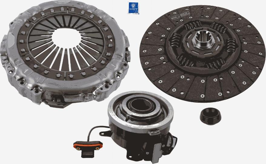 SACHS 3400 710 092 - Clutch Kit car-mod.net