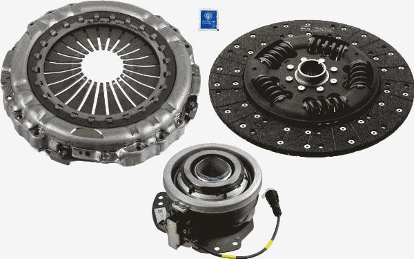 SACHS 3400 710 065 - Clutch Kit car-mod.net