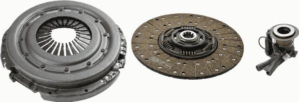 SACHS 3 400 710 011 - Clutch Kit car-mod.net