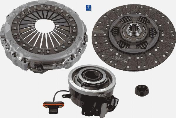 SACHS 3400 710 026 - Clutch Kit car-mod.net