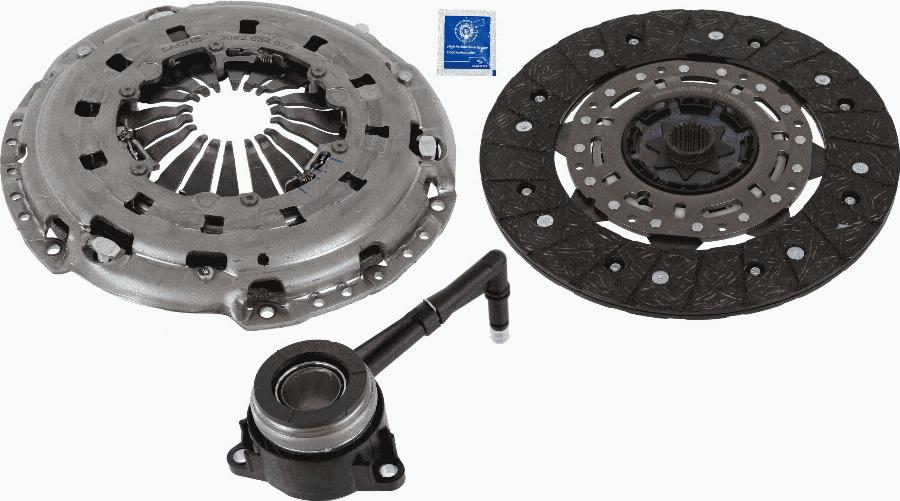 SACHS 3000 990 589 - Clutch Kit car-mod.net