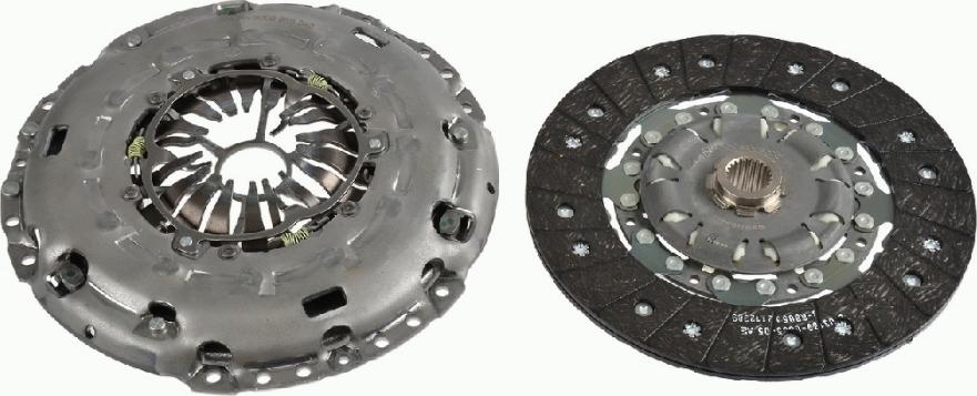 SACHS 3000 950 940 - Clutch Kit car-mod.net