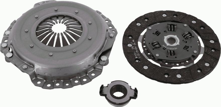 SACHS 3000 950 783 - Clutch Kit car-mod.net
