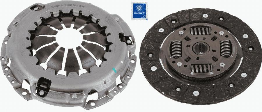 SACHS 3000 951 634 - Clutch Kit car-mod.net