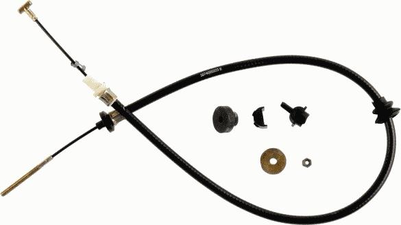 SACHS 3074 600 223 - Clutch Cable car-mod.net