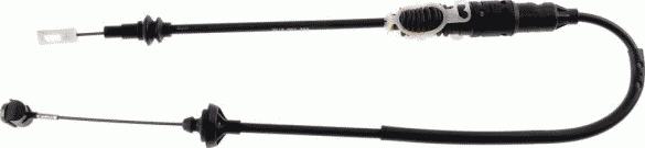 SACHS 3 074 003 345 - Clutch Cable car-mod.net