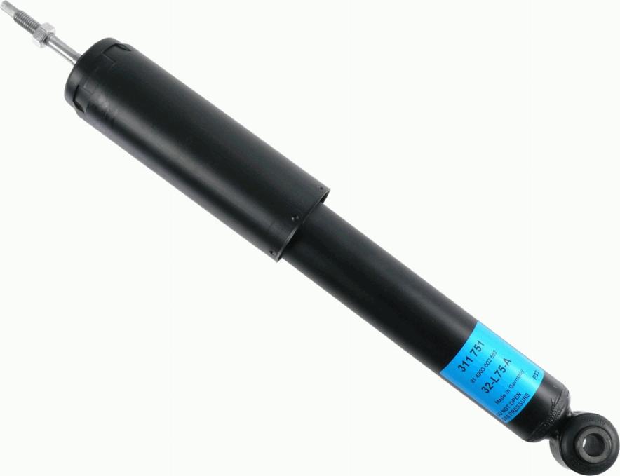 SACHS 311 751 - Shock Absorber car-mod.net