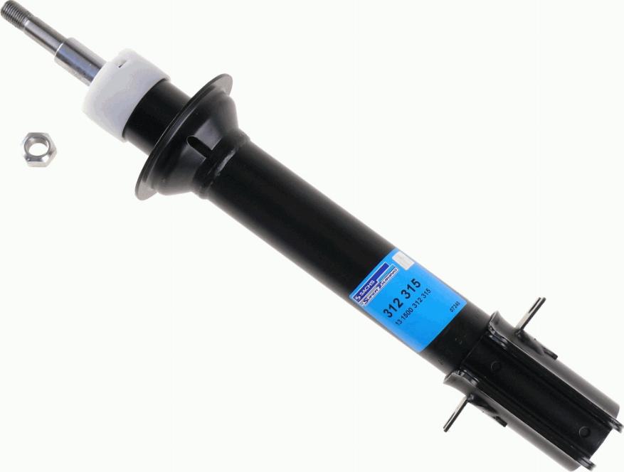SACHS 312 315 - Shock Absorber car-mod.net