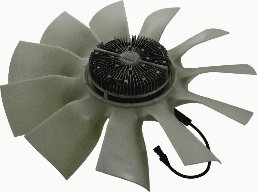 SACHS 2166 502 003 - Clutch, radiator fan car-mod.net