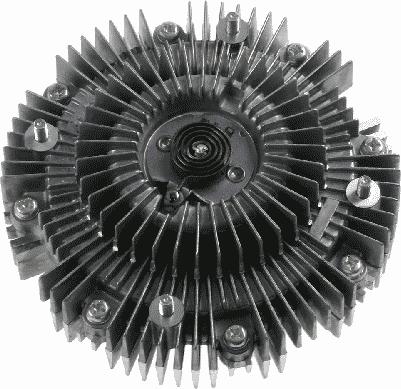 SACHS 2 100 500 057 - Clutch, radiator fan car-mod.net