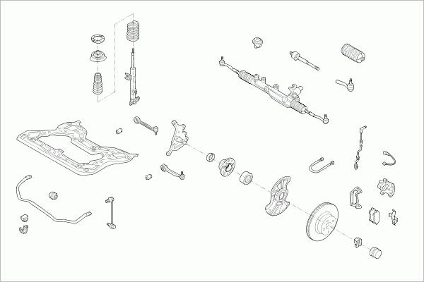 SACHS MERCE-C-KLA-FS022 - Steering car-mod.net