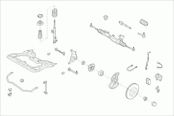 SACHS MERCE-C-KLA-FS028 - Steering car-mod.net