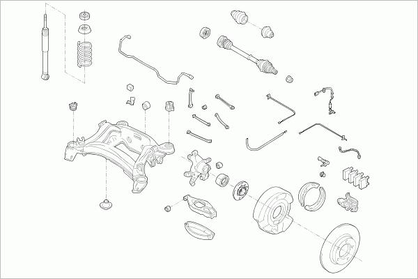 SACHS MERCE-C-KLA-RS015 - Steering car-mod.net