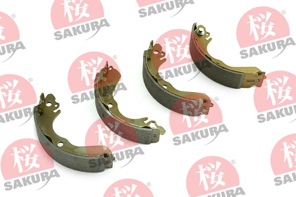 SAKURA 602-50-4220 - Drum Brake Shoe Set car-mod.net