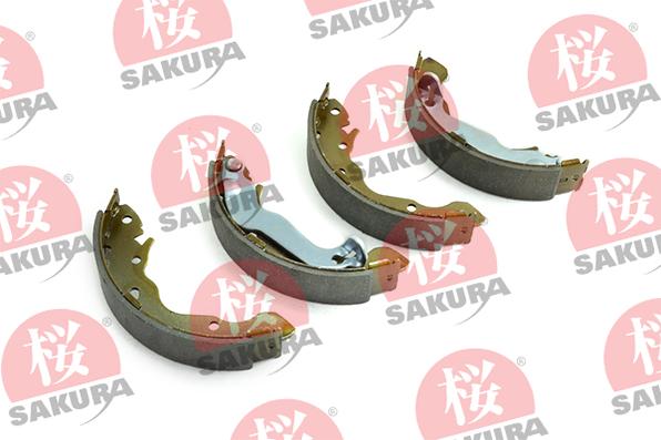 SAKURA 602-05-4645 - Drum Brake Shoe Set car-mod.net
