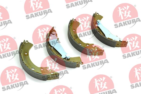 SAKURA 602-05-4700 - Drum Brake Shoe Set car-mod.net
