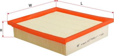 SAKURA Automotive A-6819 - Engine Air Filter car-mod.net