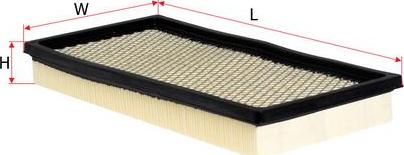 SAKURA Automotive A-2002 - Engine Air Filter car-mod.net