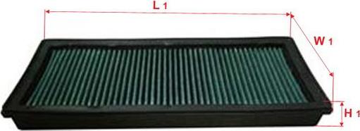SAKURA Automotive AR-31070 - Sports Air Filter car-mod.net