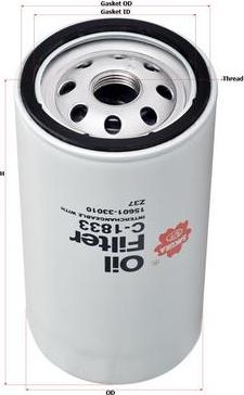 SAKURA Automotive C-1833 - Oil Filter car-mod.net
