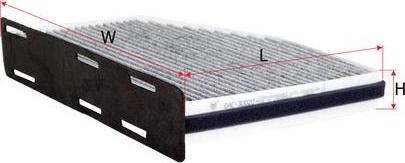 SAKURA Automotive CAC-30020 - Filter, interior air car-mod.net