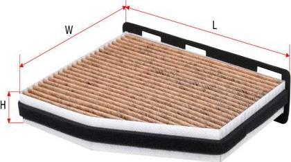 SAKURA Automotive CAV-30020 - Filter, interior air car-mod.net