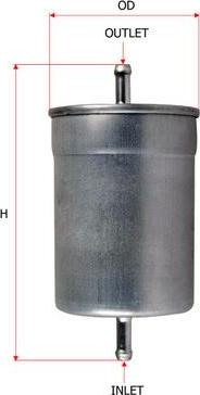 SAKURA Automotive FS-2602 - Fuel filter car-mod.net