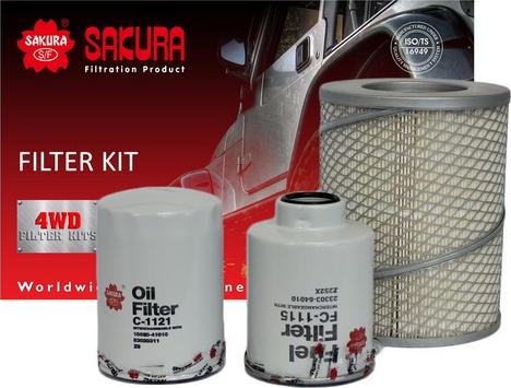 Sakura Filters AU K-11020 - Filter Set car-mod.net