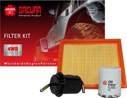 Sakura Filters AU K-17020 - Filter Set car-mod.net