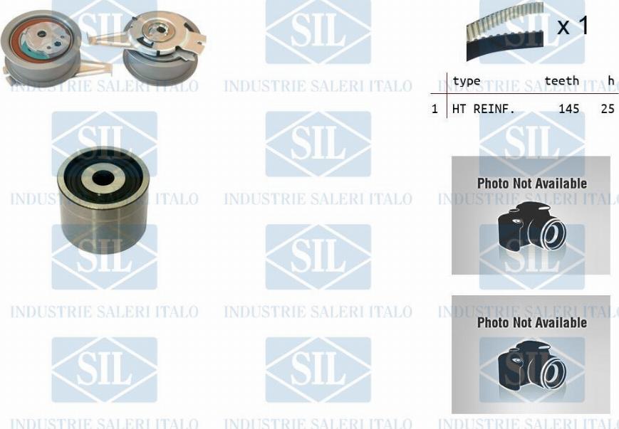 Saleri SIL K1PA1636V - Water Pump & Timing Belt Set car-mod.net
