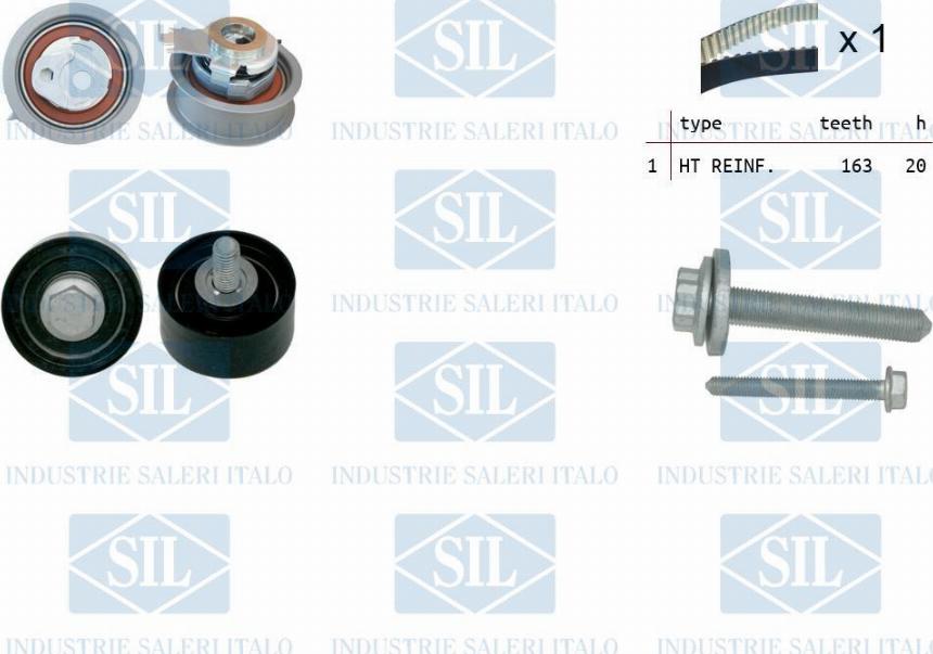 Saleri SIL TK1495 - Timing Belt Set car-mod.net