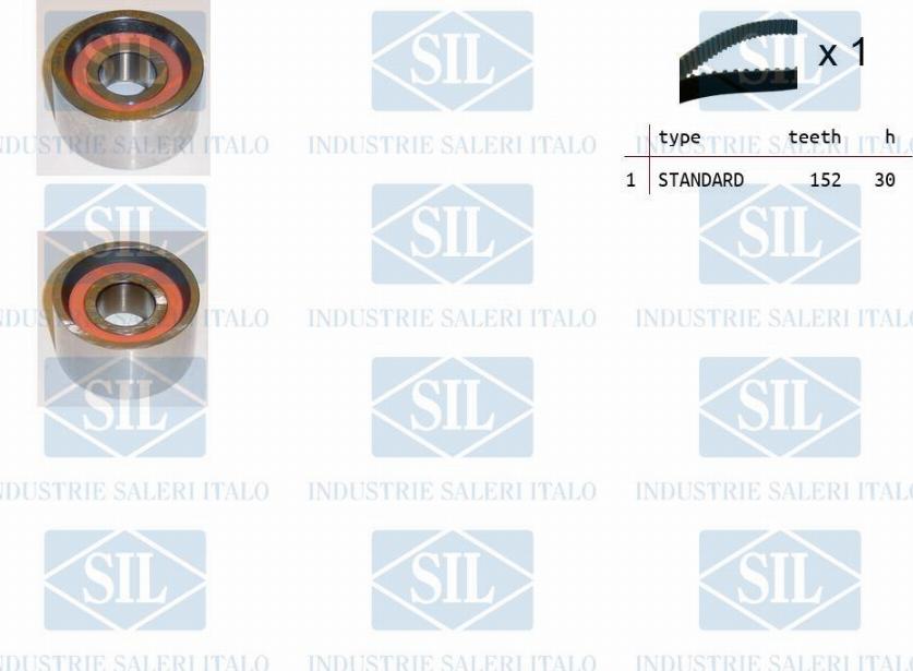 Saleri SIL TK1044 - Timing Belt Set car-mod.net
