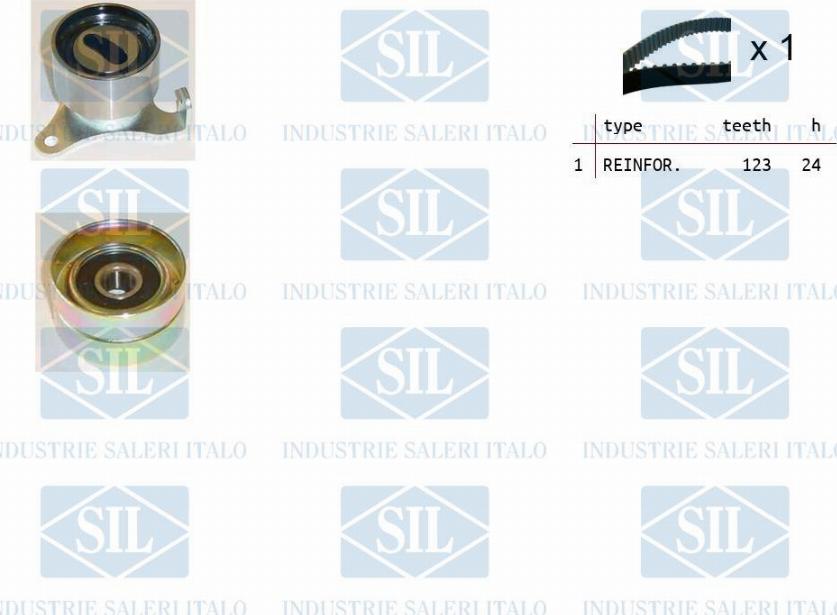 Saleri SIL TK1191 - Timing Belt Set car-mod.net