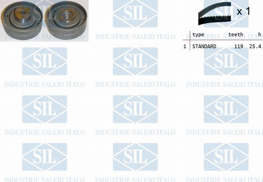 Saleri SIL TK1164 - Timing Belt Set car-mod.net