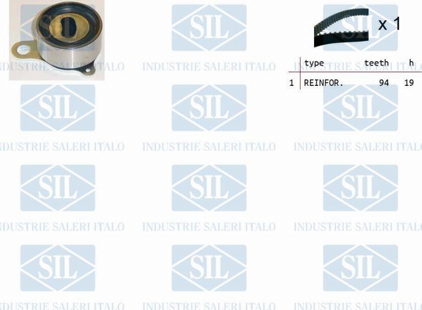 Saleri SIL TK1162 - Timing Belt Set car-mod.net