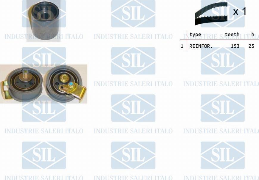 Saleri SIL TK1105 - Timing Belt Set car-mod.net