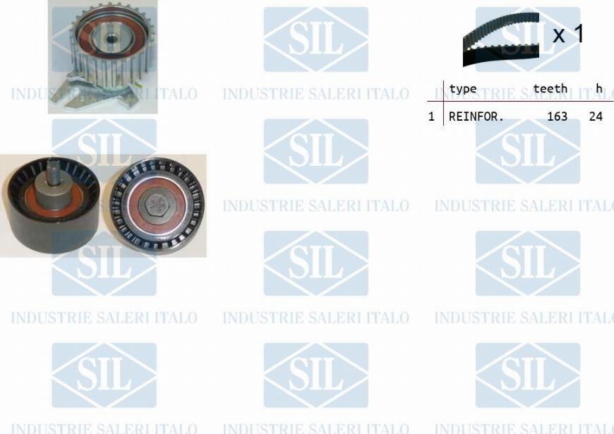 Saleri SIL TK1102 - Timing Belt Set car-mod.net