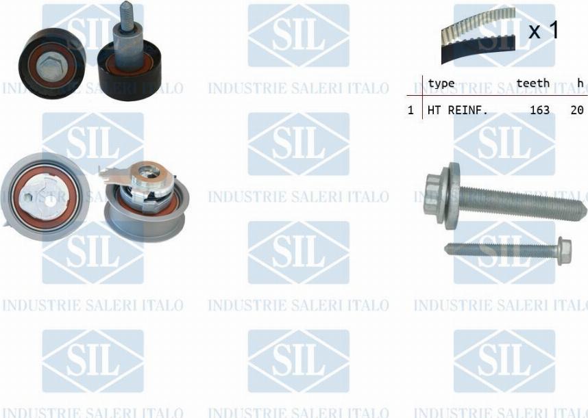 Saleri SIL TK1384 - Timing Belt Set car-mod.net