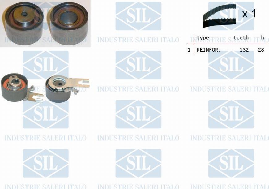 Saleri SIL TK1326 - Timing Belt Set car-mod.net