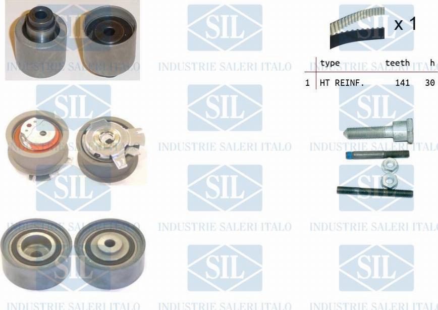 Saleri SIL TK1299 - Timing Belt Set car-mod.net