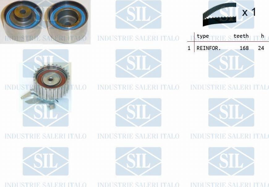 Saleri SIL TK1244 - Timing Belt Set car-mod.net