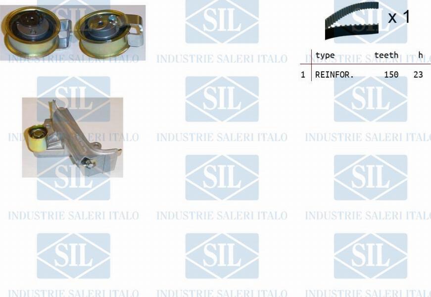 Saleri SIL TK1257 - Timing Belt Set car-mod.net
