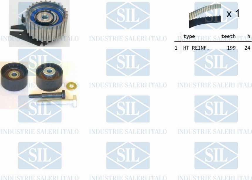 Saleri SIL TK1260 - Timing Belt Set car-mod.net