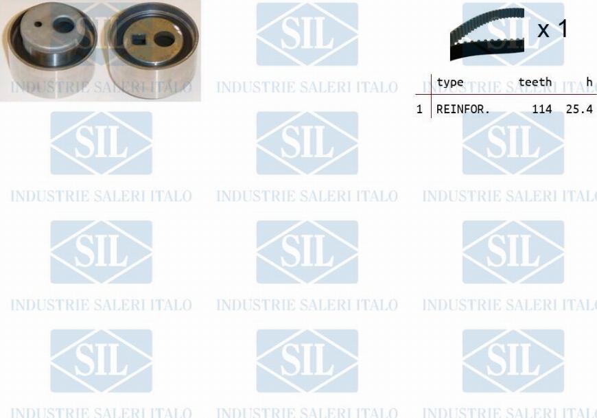 Saleri SIL TK1218 - Timing Belt Set car-mod.net
