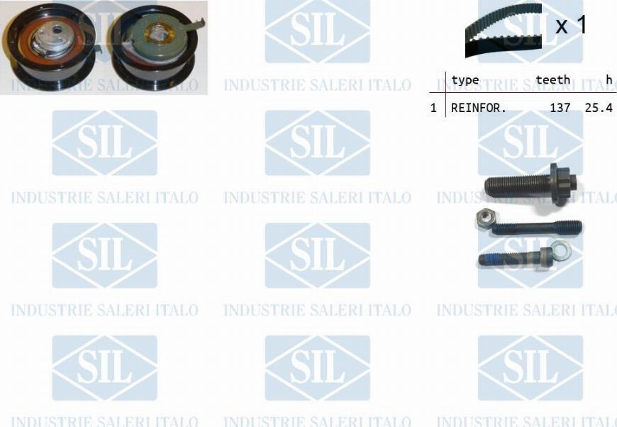 Saleri SIL TK1225 - Timing Belt Set car-mod.net