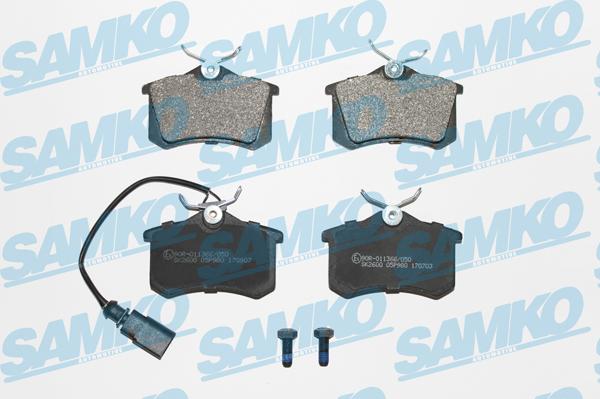 Samko 5SP980 - Brake Pad Set, disc brake car-mod.net